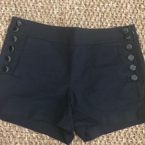 EUC Worn Once Black LOFT Sailor Shorts Size 6